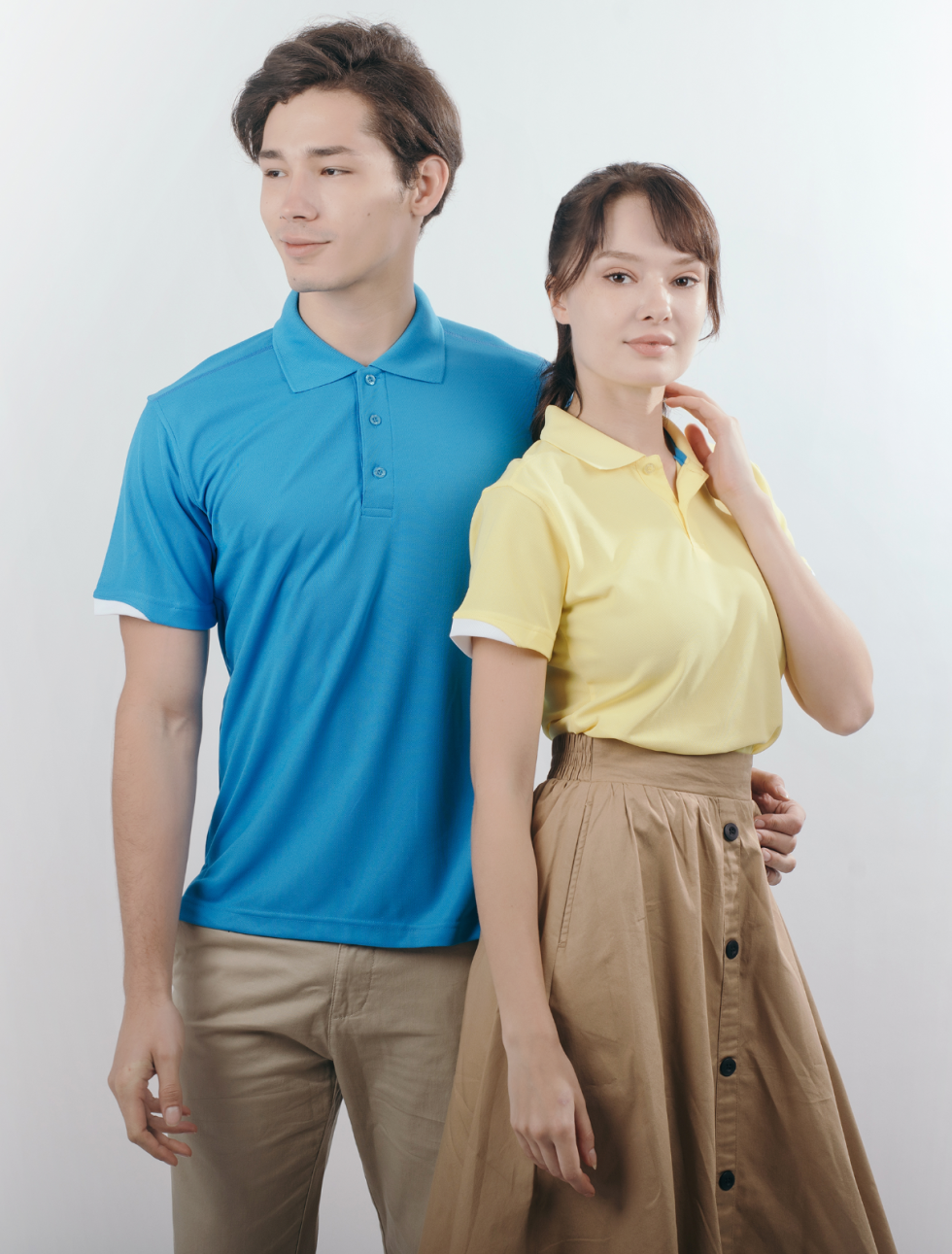 Unisex Simple Polo T-shirt | Plain T-shirt | Polo T-shirt | Adult ENZO 2260