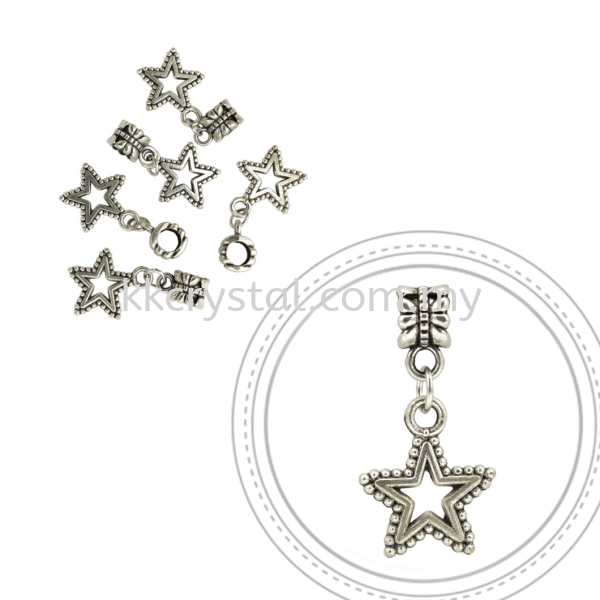 Dangle Charms, D03, Plated, 5pcs:pack Plated Color Dangle Charms Charms Kuala Lumpur (KL), Malaysia, Selangor, Klang, Kepong Wholesaler, Supplier, Supply, Supplies | K&K Crystal Sdn Bhd