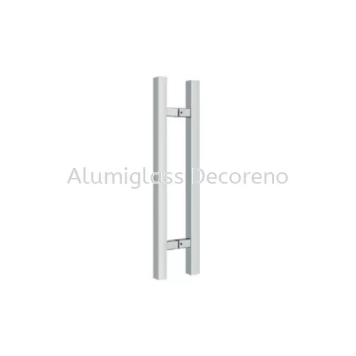 Stainless Steel Tempered Glass H-Handle HB 111 Hollow H Handle