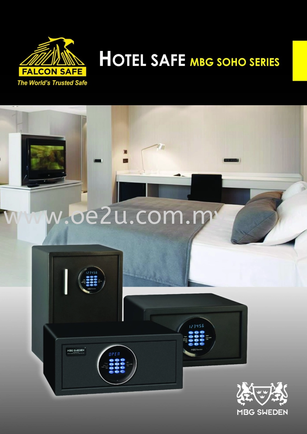 MBG NOVA 2043 Hotel Safe