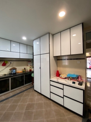 Real Samples of Aluminium Kitchen Cabinet In Selangor Area