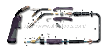 MIG - 180A CO, 150A Mixed Gas @ 60% Duty Cycle, .023"(0.6mm) - .040"(1.0mm) Wires