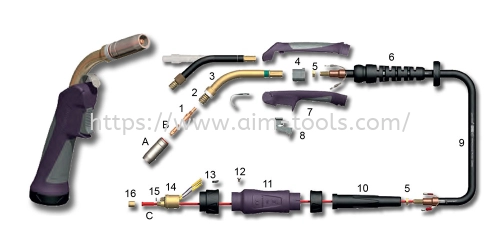 MIG - 230A CO, 200A Mixed Gas @ 60% Duty Cycle, .030"(0.8mm) - .045"(1.2mm) Wires