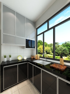 Kitchen Cabinet 3D Design Suitable Malaysia 2021