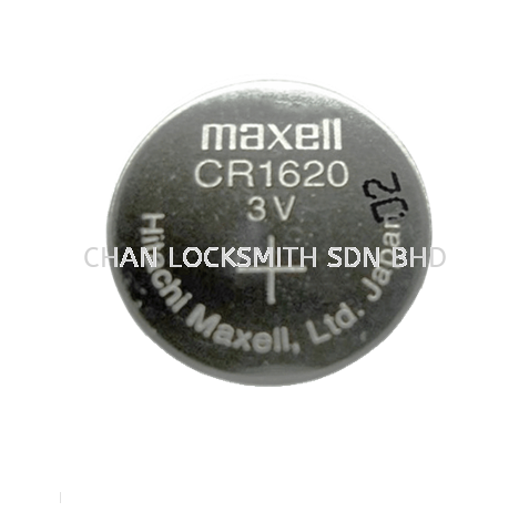 MAXELL CR1620 MAXELL BATTERY Selangor, Malaysia, Kuala Lumpur (KL), Puchong, Seri Kembangan, Sepang, Shah Alam, Klang Supplier, Suppliers, Supply, Supplies | CHAN LOCKSMITH SDN BHD