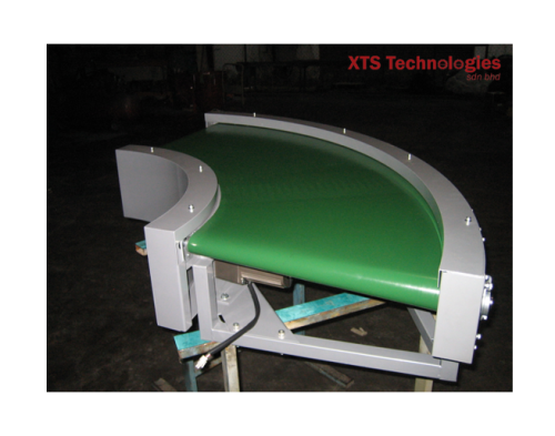 Curve conveyors manufactured by XTS Technologies