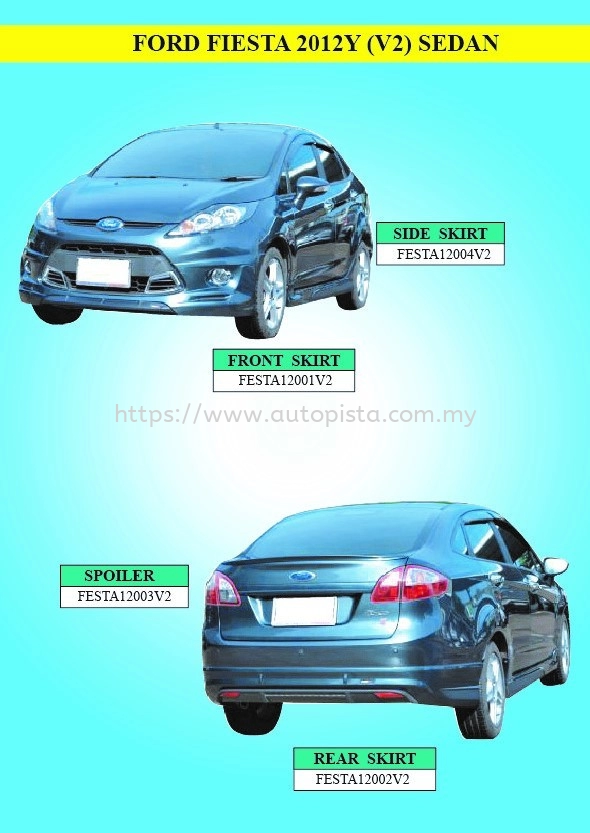 FORD FIESTA 2012Y (V2) SEDAN