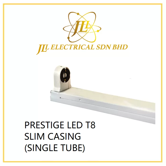 PRESTIGE LED T8 SLIM CASING (SINGLE TUBE) 