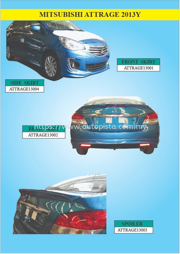 MITSUBISHI ATTRAGE 2013Y