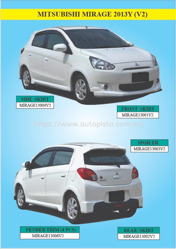 MITSUBISHI MIRAGE 2013Y (V2)