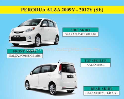 PERODUA ALZA 2009Y - 2012Y (SE)