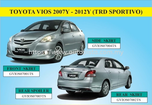 TOYOTA VIOS 2007Y - 2012Y (TRD SPORTIVO)