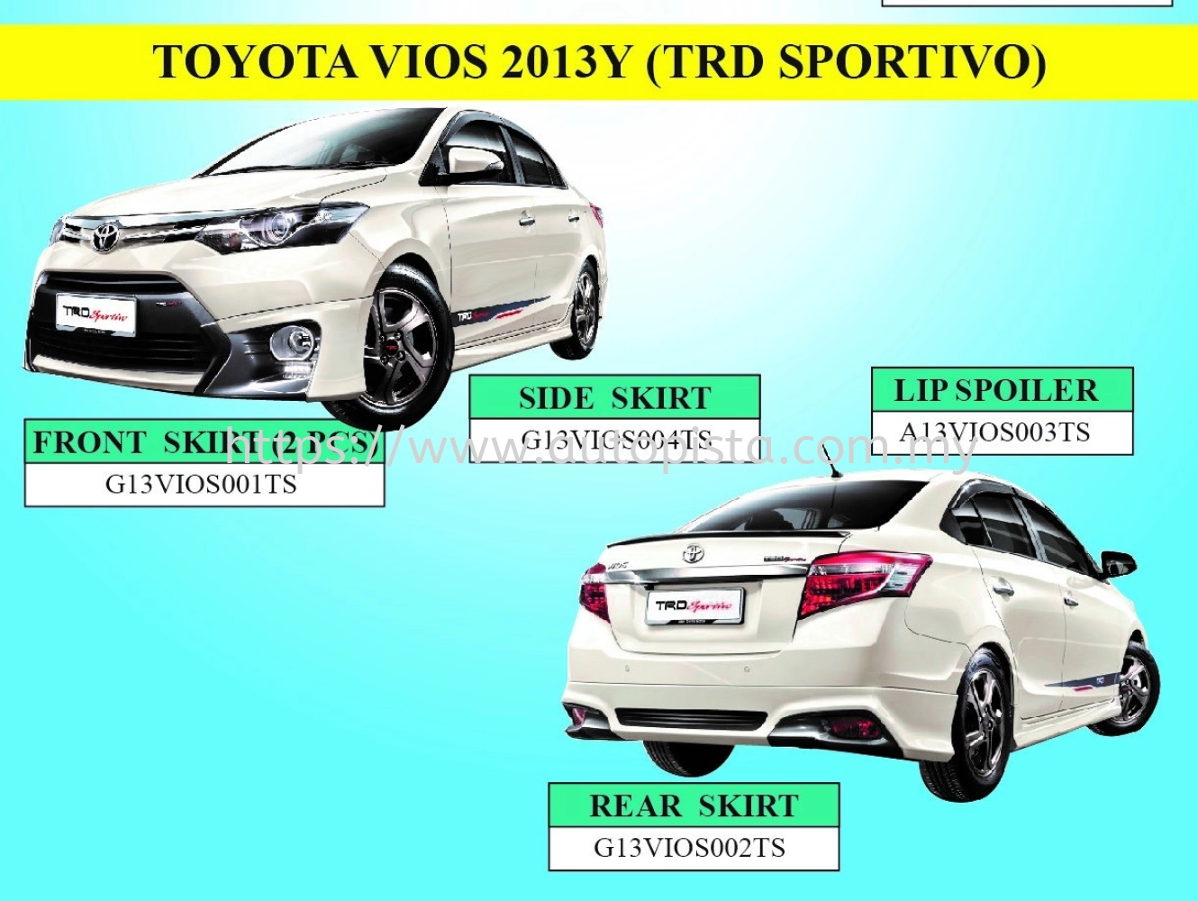 TOYOTA VIOS 2013Y (TRD SPORTIVO)