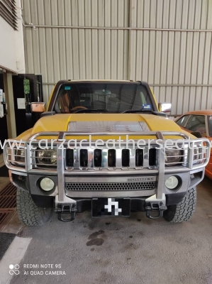 HUMMER 3 ROOF LINER COVER REPLACE FROM LIGHT GREY TO BLACK