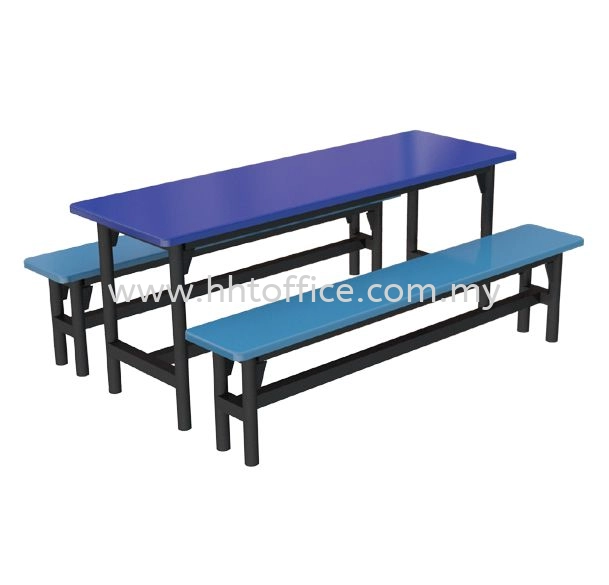 Fiberglass Food Court Table Set