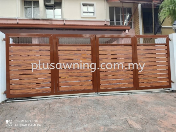 Folding Gate @Jalan Putra Mahkota 7/3F, Putra Heights, Subang Jaya, Selangor Gate Selangor, Malaysia, Kuala Lumpur (KL), Cheras Contractor, Service | Plus Awning & Iron Sdn Bhd