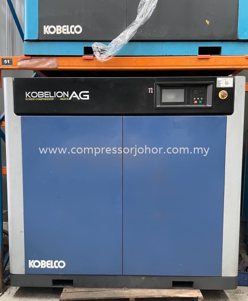 Kobelco 50hp Oil Flooded Screw Air Compressor Used Units (Second Hand) Screw Air Commpressor Johor Bahru (JB), Malaysia Supplier, Suppliers, Supply, Supplies | Pacific M&E Engineering & Trading Sdn Bhd