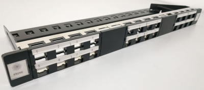 K - 24PORT CAT5E UTP PATCH PANEL