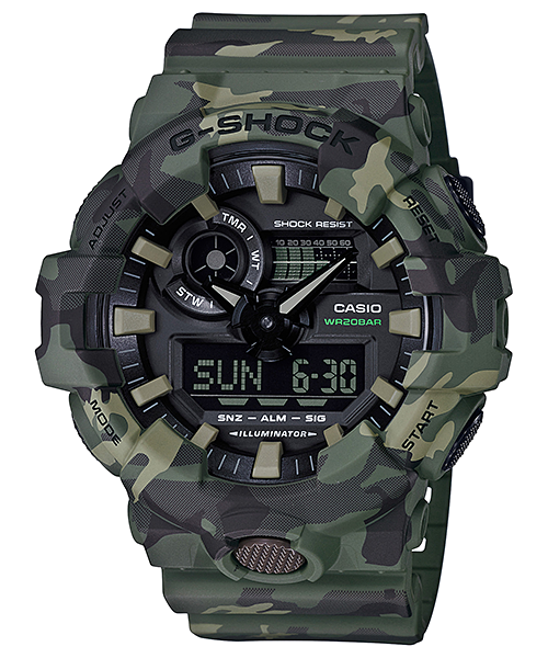 ORIGINAL G-SHOCK ANALOG DIGITAL WATCH GA-700CM-3A G-SHOCK Selangor, Malaysia, Kuala Lumpur (KL), Shah Alam Supplier, Suppliers, Supply, Supplies | CLOCK FAMILY ENTERPRISE