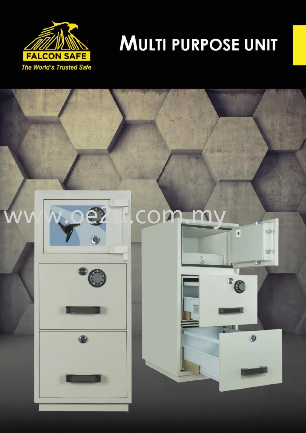 FALCON Multi Purpose Unit Safe Cabinet (MPU)_380kg