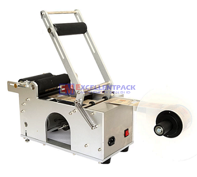 SEMI-AUTOMATIC ROUND BOTTLE LABELING MACHINE LABELING MACHINE Melaka, Malaysia Supplier, Suppliers, Supply, Supplies | EXCELLENTPACK MACHINERY SDN BHD