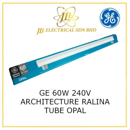 GE 60W 240V ARCHITECTURE RALINA TUBE OPAL 2S14 500mm