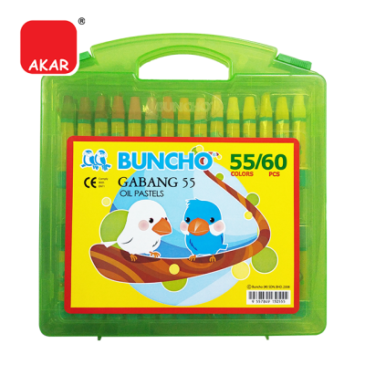 Buncho Gabang 55 Colour Oil Pastels