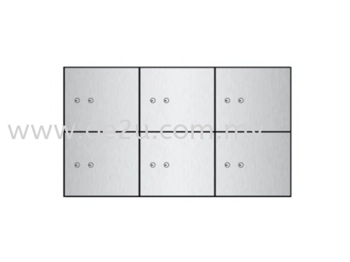 FALCON Safe Deposit Locker - 6 Lockers (FSDL 061010)_100kg