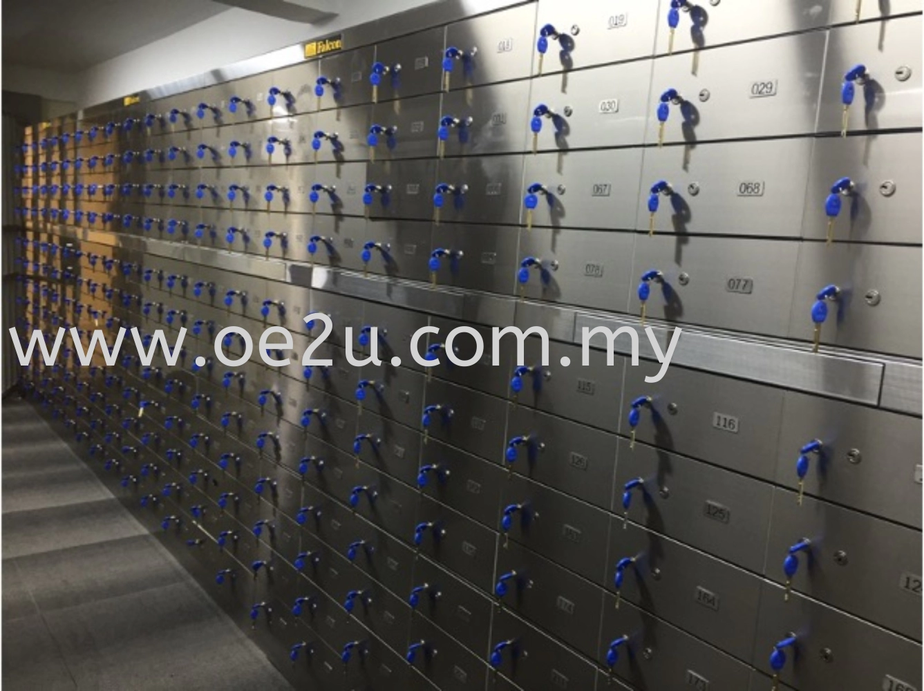 FALCON Safe Deposit Locker - 12 Lockers (FSDL 120510)_133kg