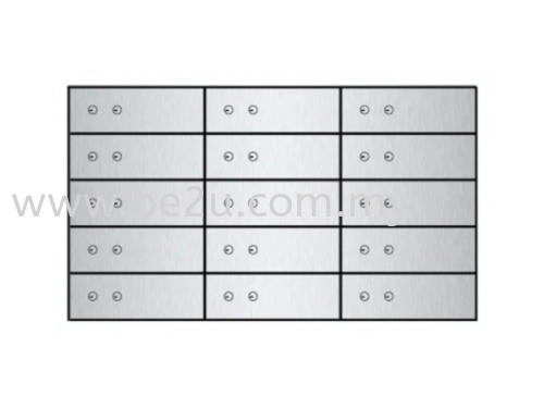 FALCON Safe Deposit Locker - 15 Lockers (FSDL 150410)_134kg