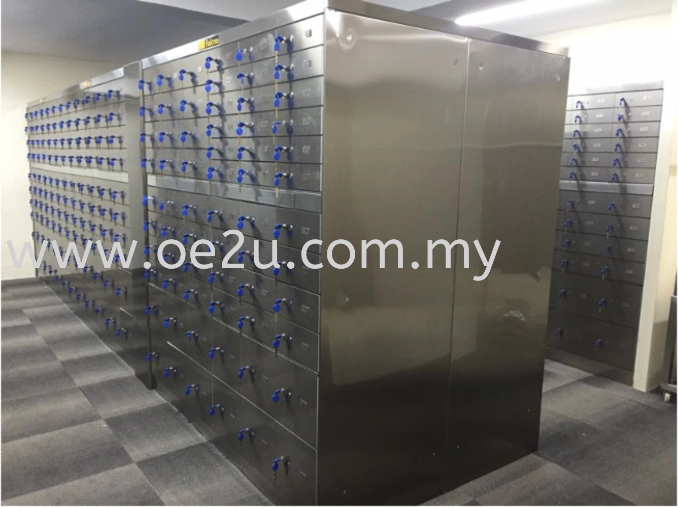 FALCON Safe Deposit Locker - 18 Lockers (FSDL 180310)_134kg