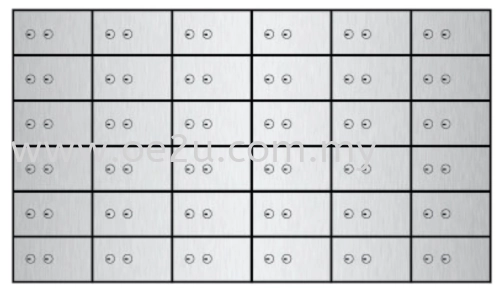 FALCON Safe Deposit Locker - 36 Lockers (FSDL 360305)_160kg