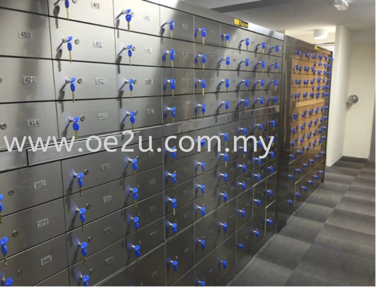 FALCON Safe Deposit Locker - 36 Lockers (FSDL 360305)_160kg