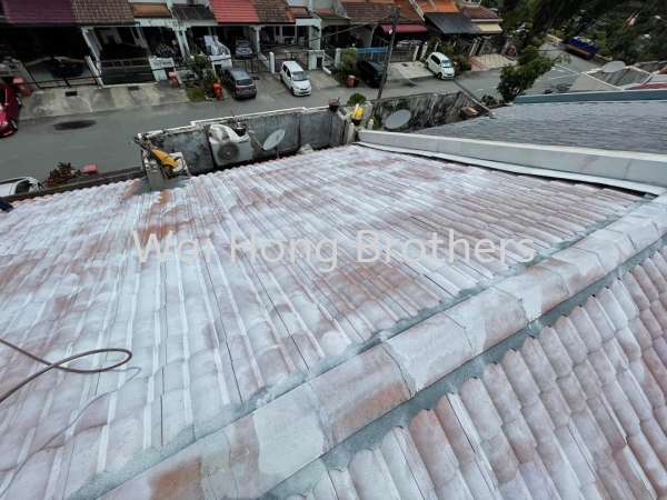  Airless Spray Roof Ceramic Color Coat  Selangor, Malaysia, Johor Bahru (JB), Kuala Lumpur (KL), Perak, Penang Services, Contractor, Specialist | Wai Hong Brothers Sdn Bhd