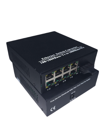 SONICVIEW - 10/100BASE SM SC DUALCORE 8PORT MEDIA CONVERTER MEDIA & VIDEO CONVERTER Fiber Optic  Melaka, Malaysia.  | Starcom Asia Sdn Bhd