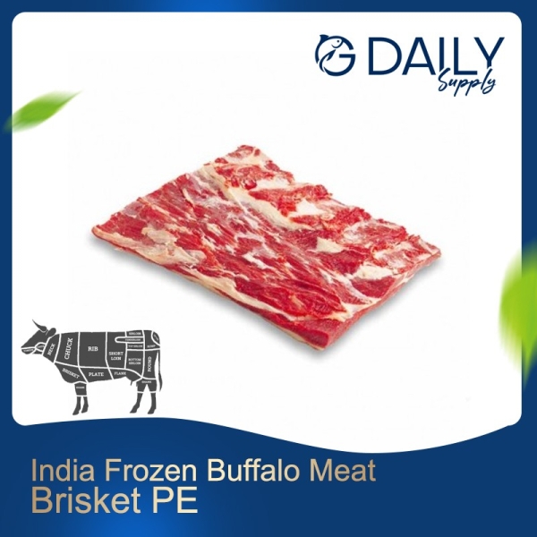 Brisket PE (Indian Frozen Buffalo Meat) Poultry / Chicken / Beef / Lamb Selangor, Malaysia, Kuala Lumpur (KL), Batu Caves Supplier, Suppliers, Supply, Supplies | G DAILY SUPPLY SDN BHD