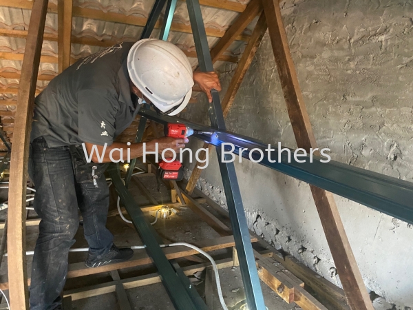  Roof Trusses Strengthen Selangor, Malaysia, Johor Bahru (JB), Kuala Lumpur (KL), Perak, Penang Services, Contractor, Specialist | Wai Hong Brothers Sdn Bhd