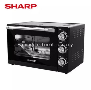 Sharp 46L Electric Oven EO469RTBK Rotisserie Convection 120 Minutes Timer 2000W