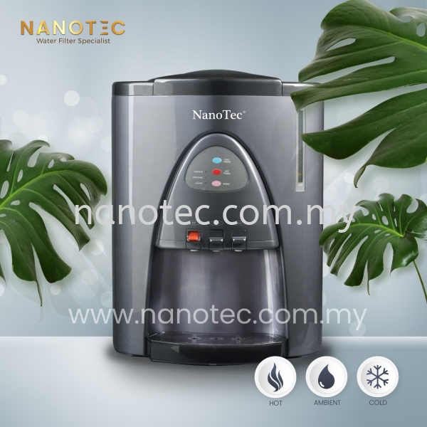 NanoTec Water Dispenser Table Top (Hot, Normal Cold) -919 Table Top / Counter Top Direct Piping Type Water Dispenser Selangor, Malaysia, Kuala Lumpur (KL), Puchong Supplier, Suppliers, Supply, Supplies | Nano Alkaline Specialist