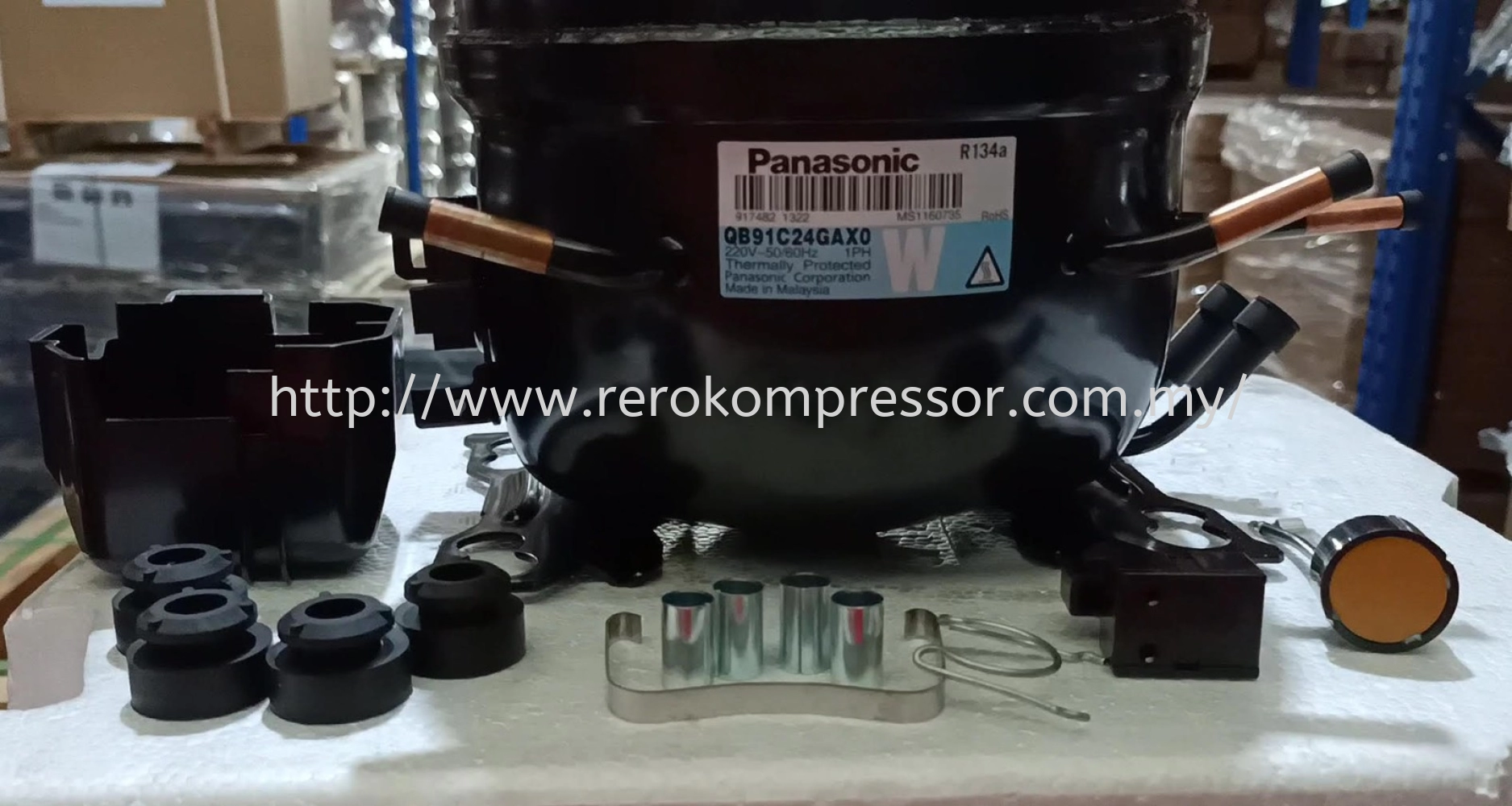 QB91C24GAX0 - Panasonic Reciprocating Compressor