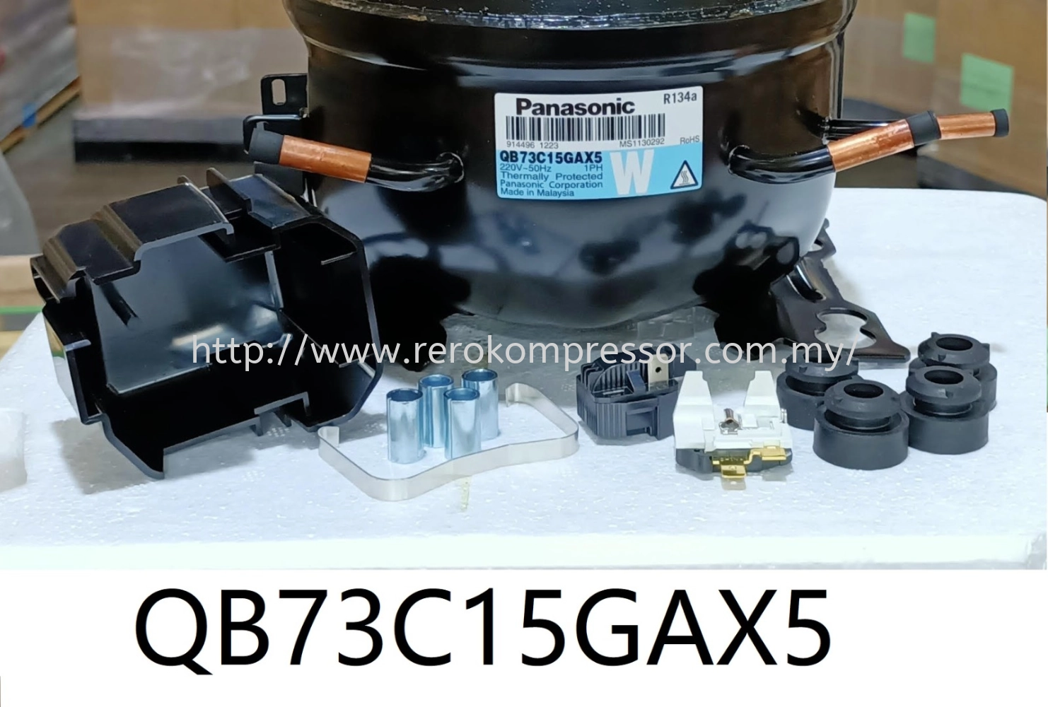 QB73C15GAX5 - Panasonic Reciprocating Compressor