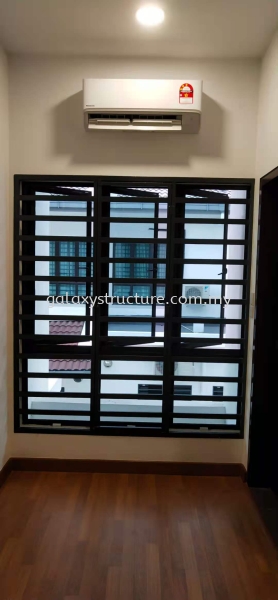 To Fabrication Mild Steel Powder Coated Window Grille @ Jalan Canggung 4/KU5, Persada Bandar Bukit Raja, 41050 Klang. Grill Tingkap Selangor, Malaysia, Kuala Lumpur (KL), Shah Alam Supplier, Suppliers, Supply, Supplies | GALAXY STRUCTURE & ENGINEERING SDN BHD