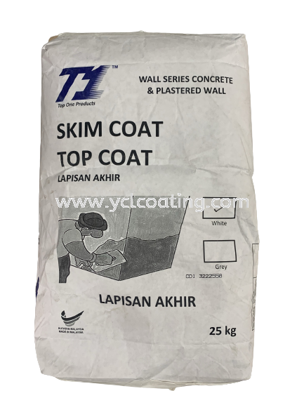 T1 Skim Coat Top (White) Skim Coat Selangor, Malaysia, Kuala Lumpur (KL), Kajang Supplier, Suppliers, Supply, Supplies | YCL Coating Sdn Bhd