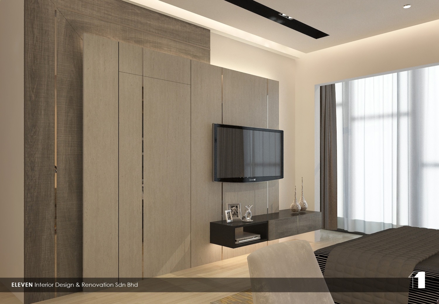 Bedroom TV Cabinet Design
