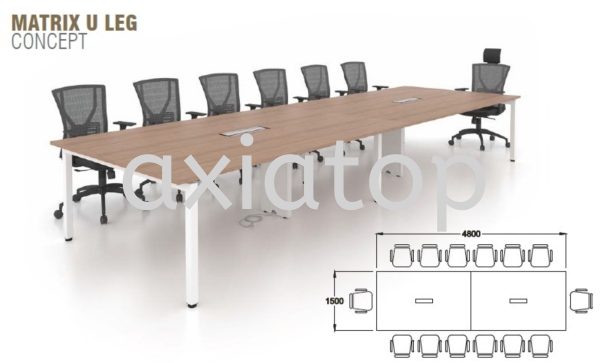 Conference Table  Office Table Office Furniture Melaka, Malaysia, Selangor, Kuala Lumpur (KL), Johor Bahru (JB), Seri Kembangan Supplier, Suppliers, Supply, Supplies | Axiatop Furniture