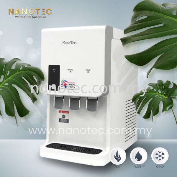 NanoTec Water Dispenser 2903 Tabletop/Countertop (Hot/Normal/Cold) Table Top / Counter Top Direct Piping Type Water Dispenser Selangor, Malaysia, Kuala Lumpur (KL), Puchong Supplier, Suppliers, Supply, Supplies | Nano Alkaline Specialist