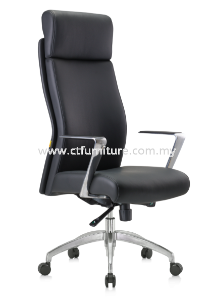 CH-BL13-P-HB-A86-HLC LONG LEATHER CHAIR OFFICE CHAIR Malaysia, Melaka, Melaka Raya Supplier, Distributor, Supply, Supplies | CT OFFICE FURNITURE SDN BHD