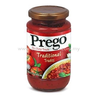 Prego Traditional Pasta Sauce 680G Prego  Sauce Johor Bahru (JB), Malaysia Supplier, Wholesaler, Supply, Supplies | CK FOOD CASTLE ENTERPRISE