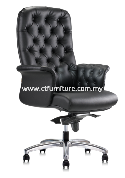 CH-BL09-P-HB-LBC TILL LEATHER CHAIR OFFICE CHAIR Malaysia, Melaka, Melaka Raya Supplier, Distributor, Supply, Supplies | CT OFFICE FURNITURE SDN BHD
