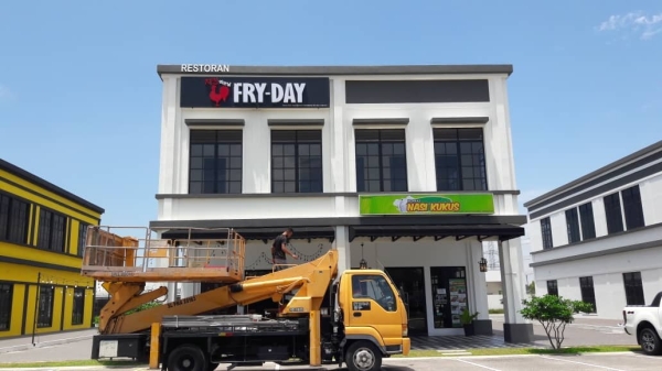 Signboard-3D lettering aluminium box up with LED light Signboard Johor Bahru JB Malaysia LED Displayboard, Signboard Design | VETER SIGN SDN BHD